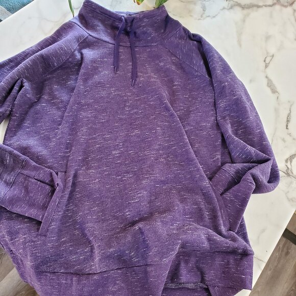 Tek Gear Cowl Neck Pull Over Sweatshirt size 1X - Picture 1 of 11